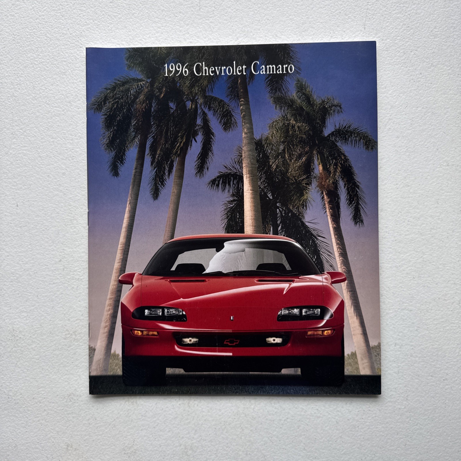 Vintage 1996 Chevrolet Camaro Dealer Sales Brochure