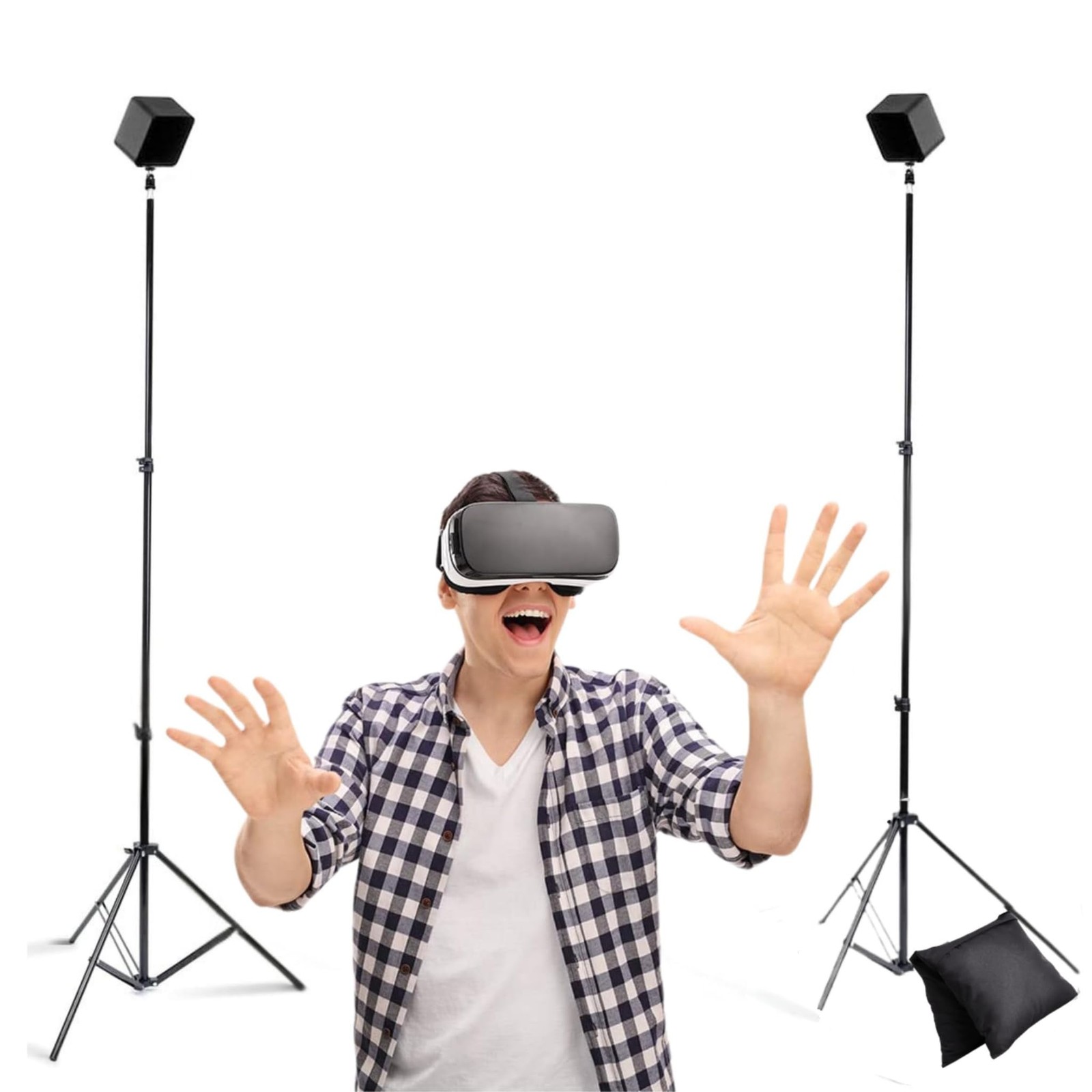 VR Tripod Stands HTC Vive Base Station Compatible Sensor Mount Skywin Sensors