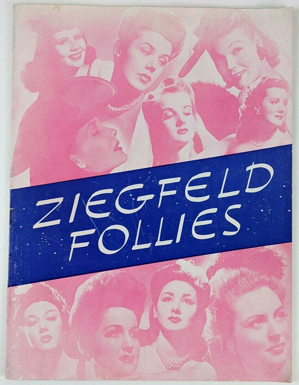 1943 Ziegfeld Follies Souvenir Program Milton Berle Massey Ayers Ryan Shubert 