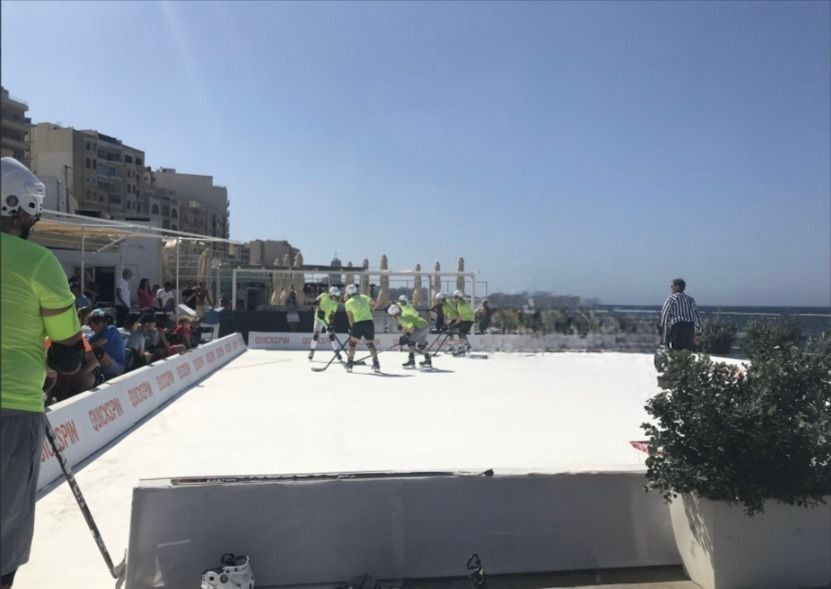 Portable Ice Hockey Rink