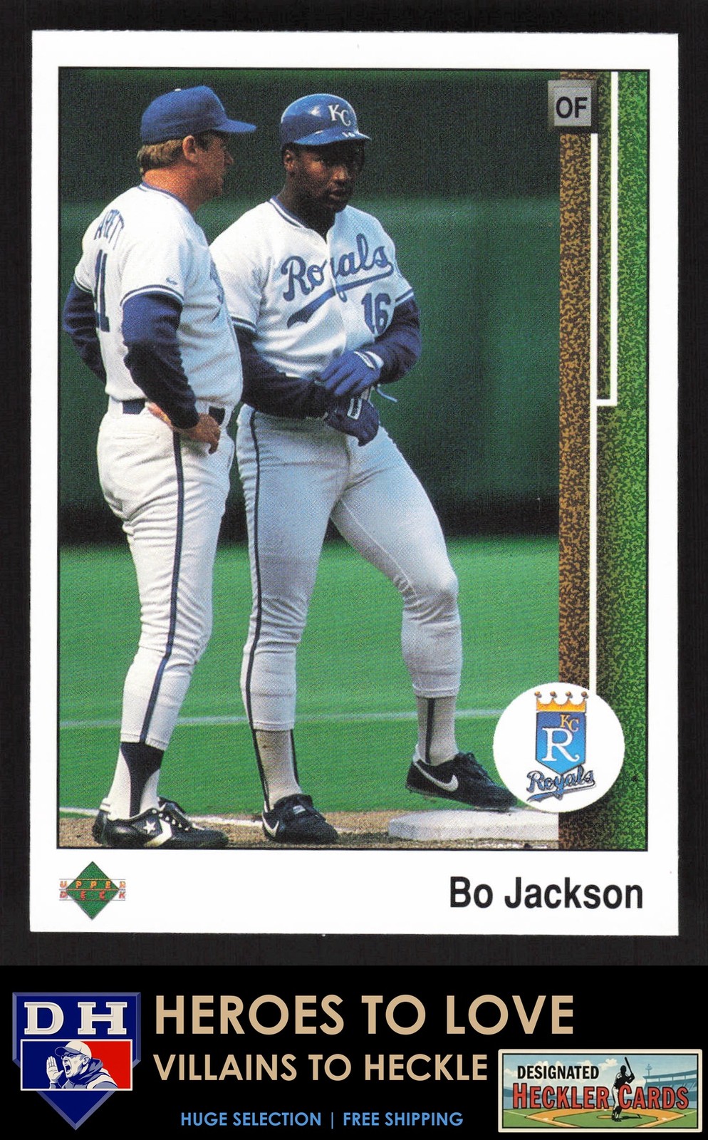 1989 Upper Deck Bo Jackson #221 Kansas City Royals