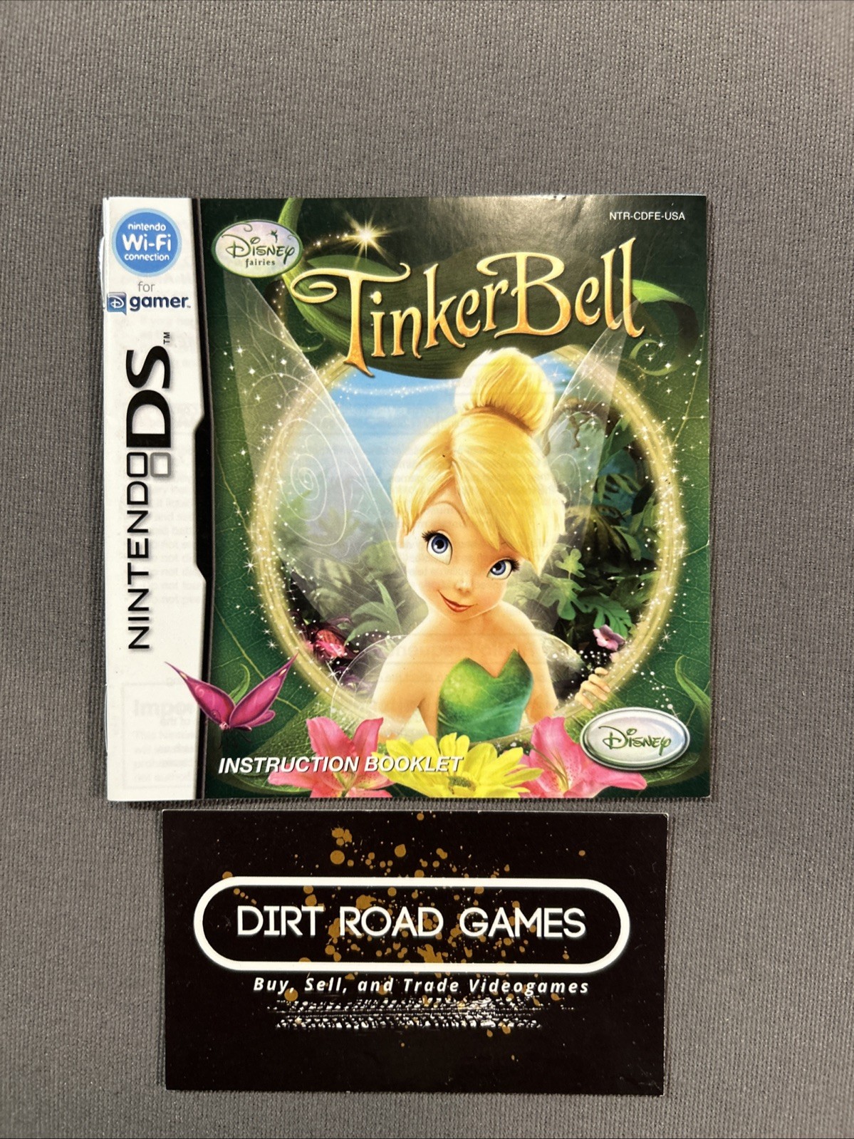 Disney Fairies : Tinker Bell Nintendo DS Manual Only 