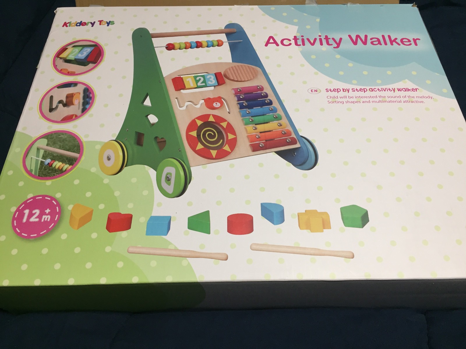Kiddery Toys Baby Walker Activity Center
