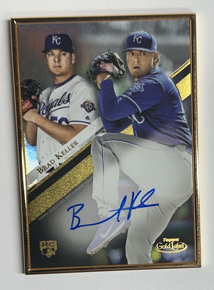 2019 Topps Gold Label Brad Keller Rookie RC Auto 