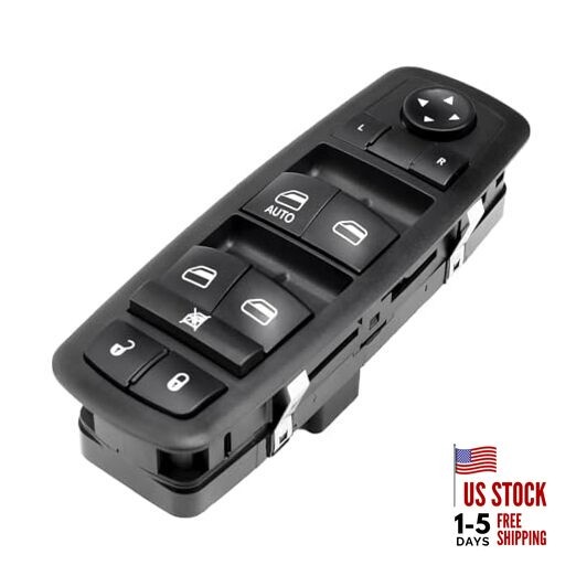 Power Window Switch Compatible with 2011-2016 Dodge Journey Driver 68084001AC