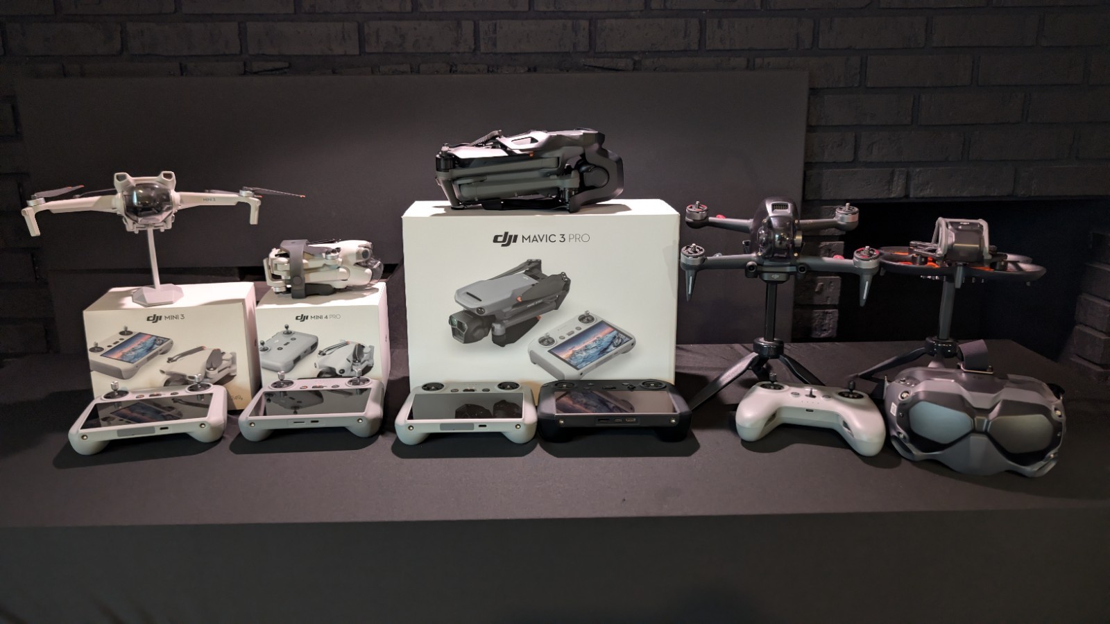 DJI Drone Mega Bundle – Mavic 3 Pro, Mini 4 Pro, Mini 3, Avata, FPV + RC Pro