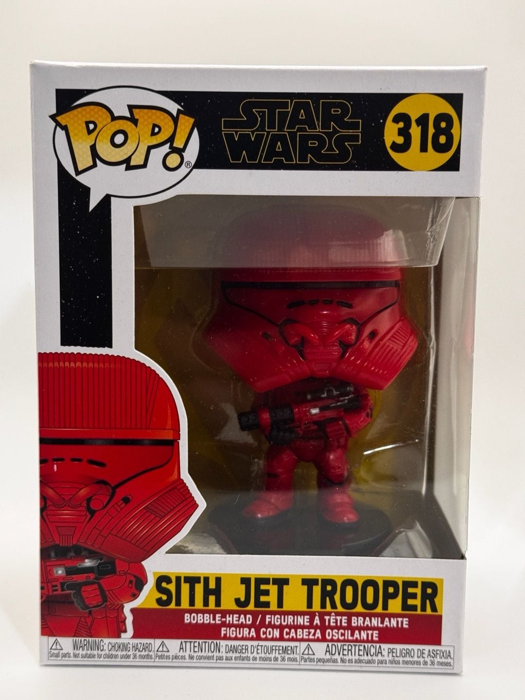 Funko Pop! Star Wars: The Rise of Skywalker Sith Jet Trooper #318 Vinyl Figure