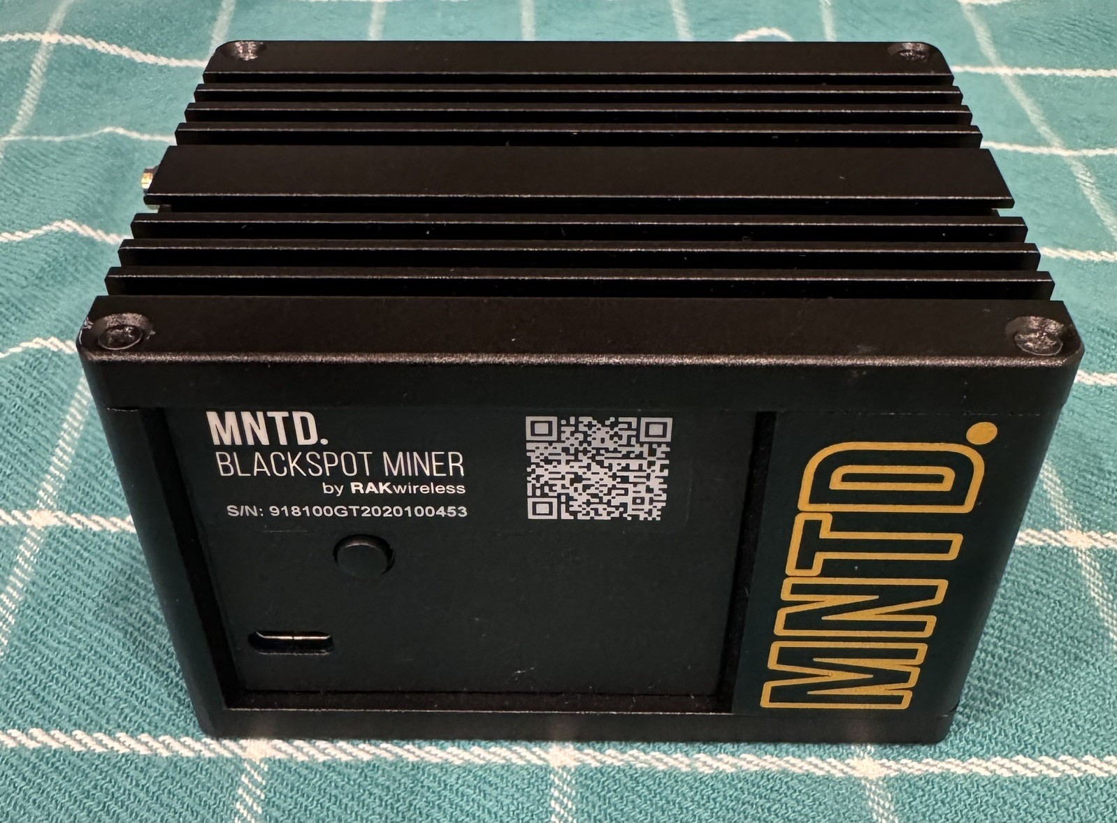 Raspberry Pi 4 4GB - MNTD RAK7248 WisGate Helium Hotspot Miner RAK V2 - With NFT