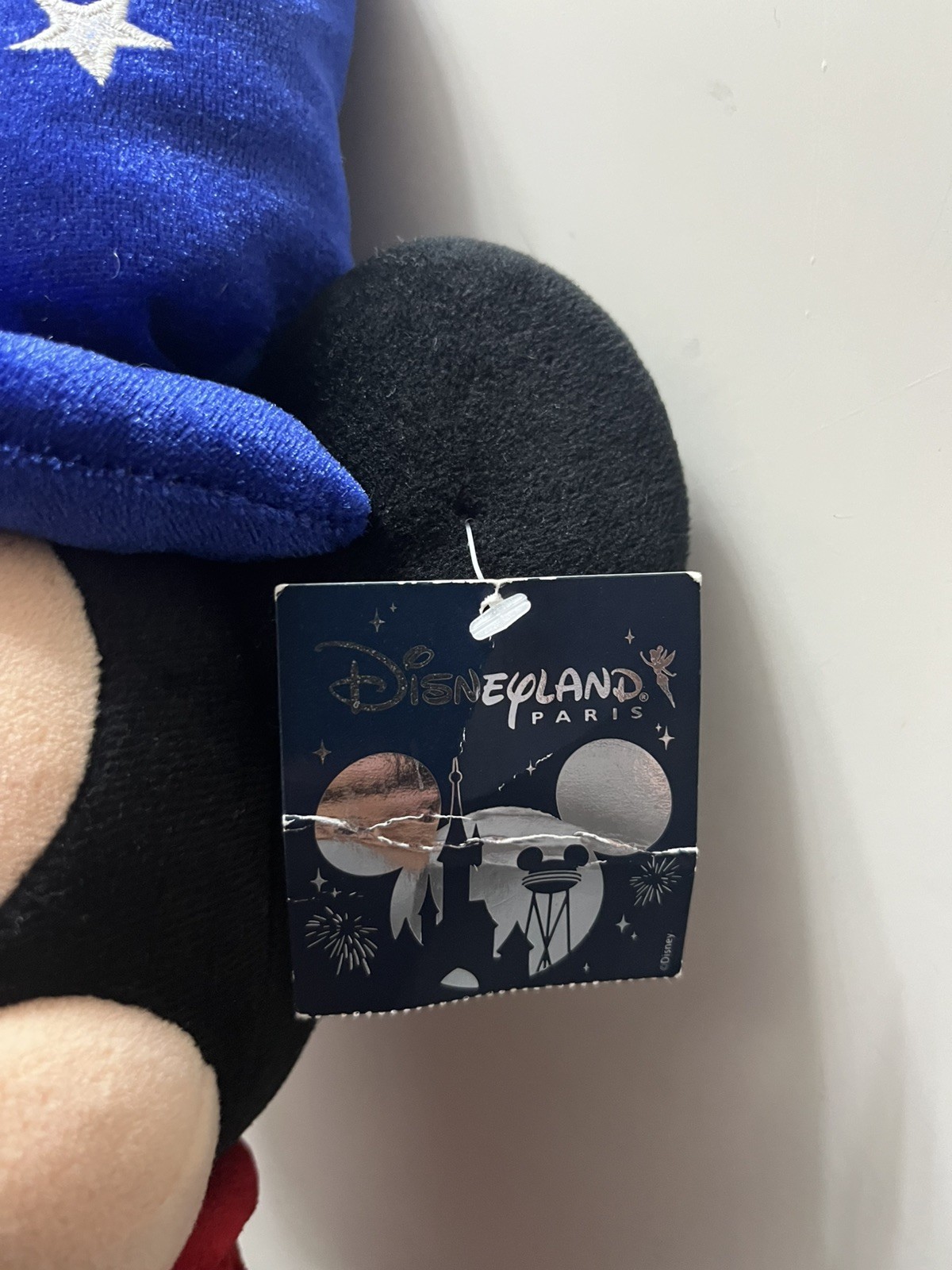 Disney Parks Mickey Mouse Iconic Sorcerer’s Apprentice Stuffed Plush Toy NWT 16”