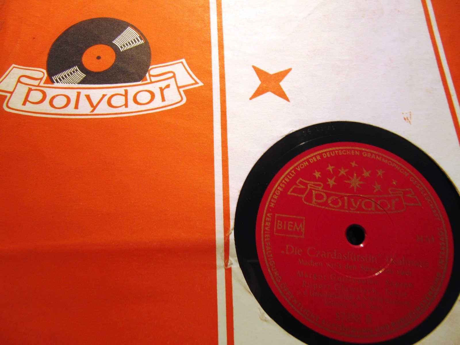 Margot GUILLEAUME Rupert Glawitsch Czardasfürstin Duet Machen wirs den Schwalben