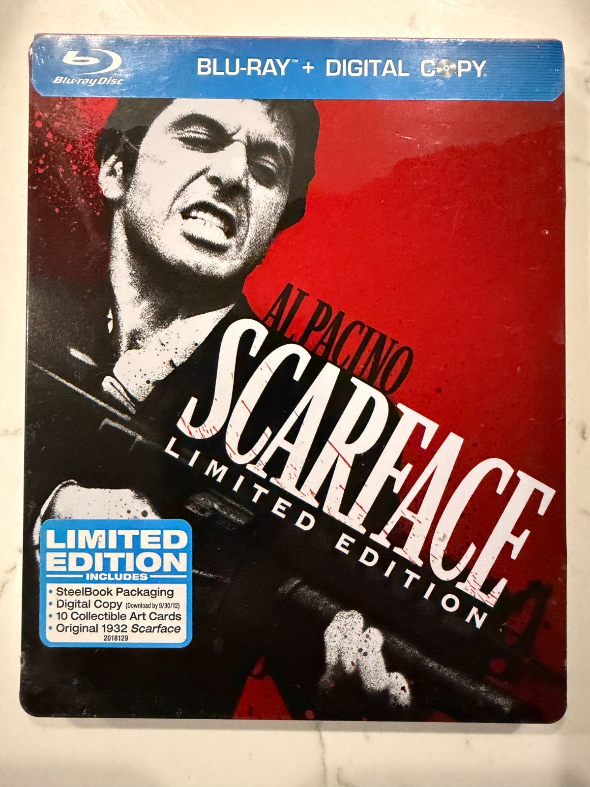 Scarface Blu-ray Limited Edition Steel Book New Factory Sealed