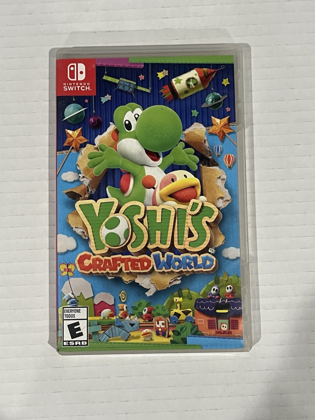 Yoshi's Crafted World Nintendo Switch CASE ONLY