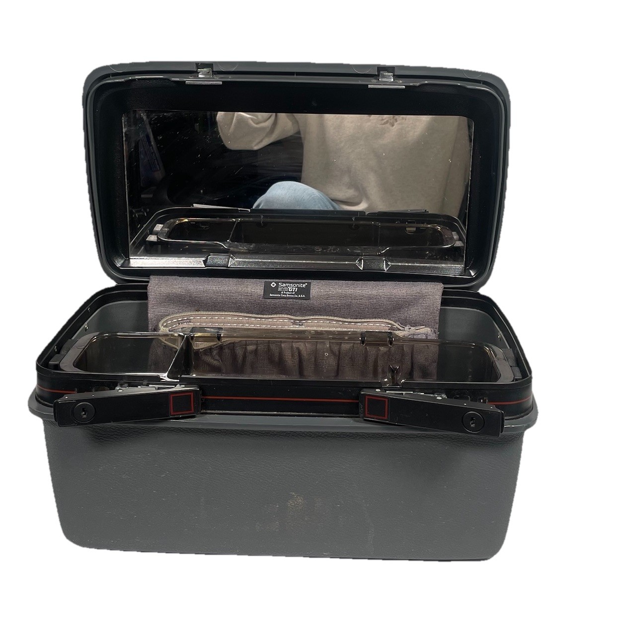 Vintage Samsonite Advantage SSL Train Case Gray