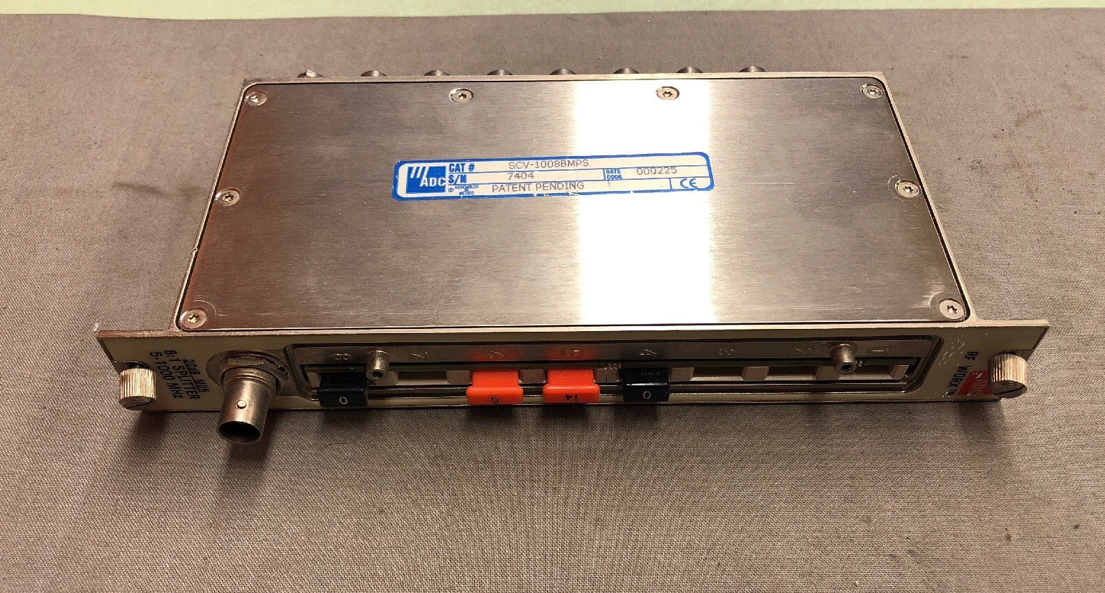 ADC RF WORx 8:1 SPLITTER 5-1000 Mhz SCV-1008BMPS