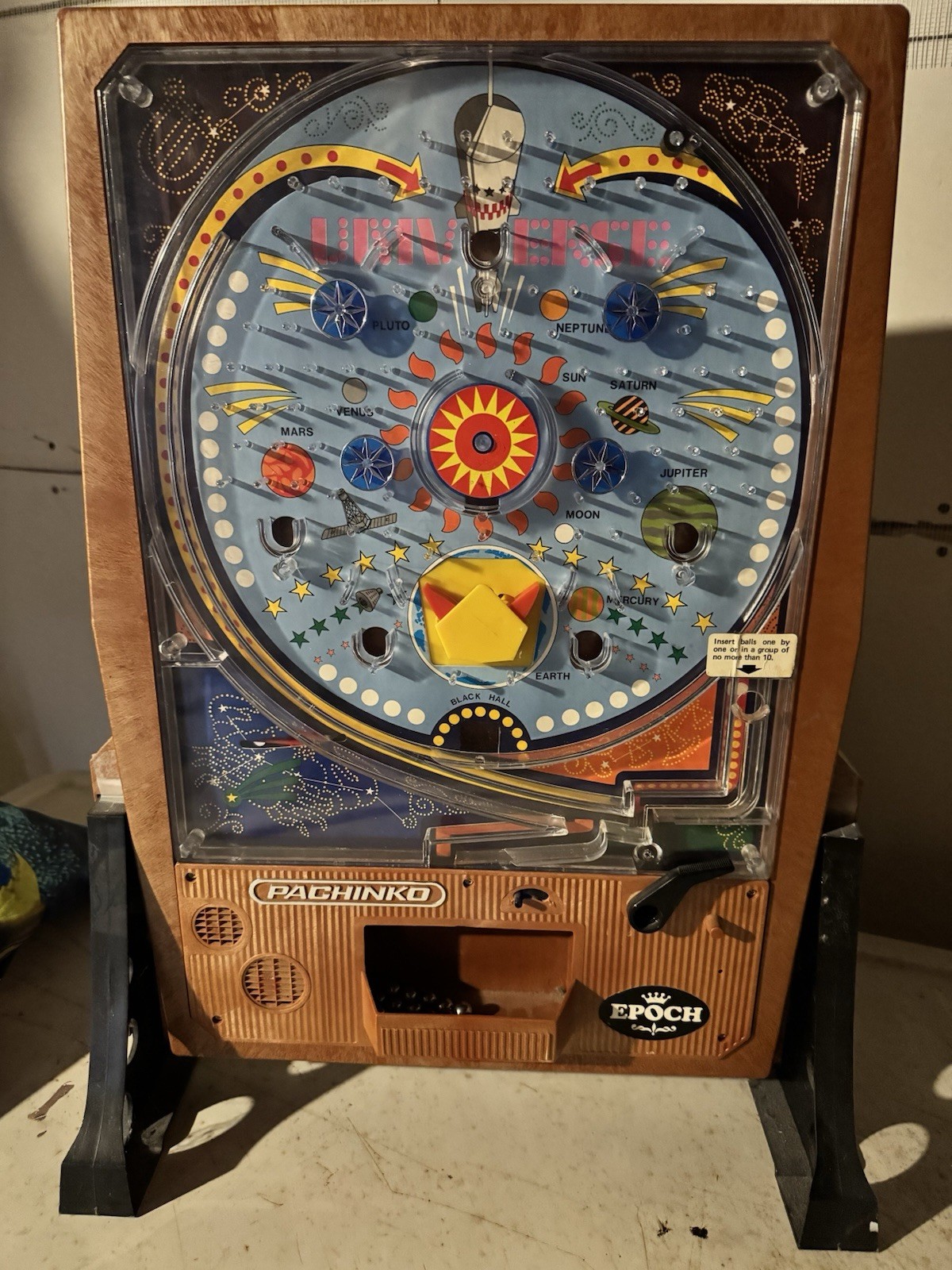 Epoch Pachinko Machine Collectible Arcade Game