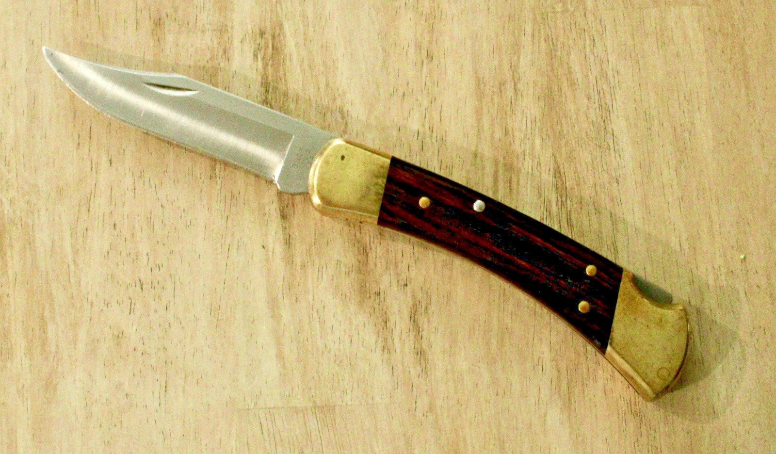 Buck Knife Model #110 USA 2000 Folding Pocket Knife Lockback