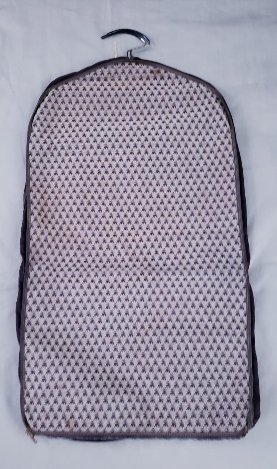 VTG Brooks Brothers Garment Bag Golden Fleece Print Travel Bag Suits Blazers