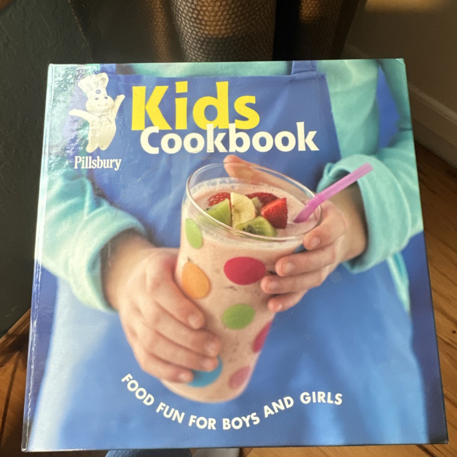 Pillsbury Kids Cookbook Food Fun for Boys and Girls Hardcover Ages 4-8 Wiley