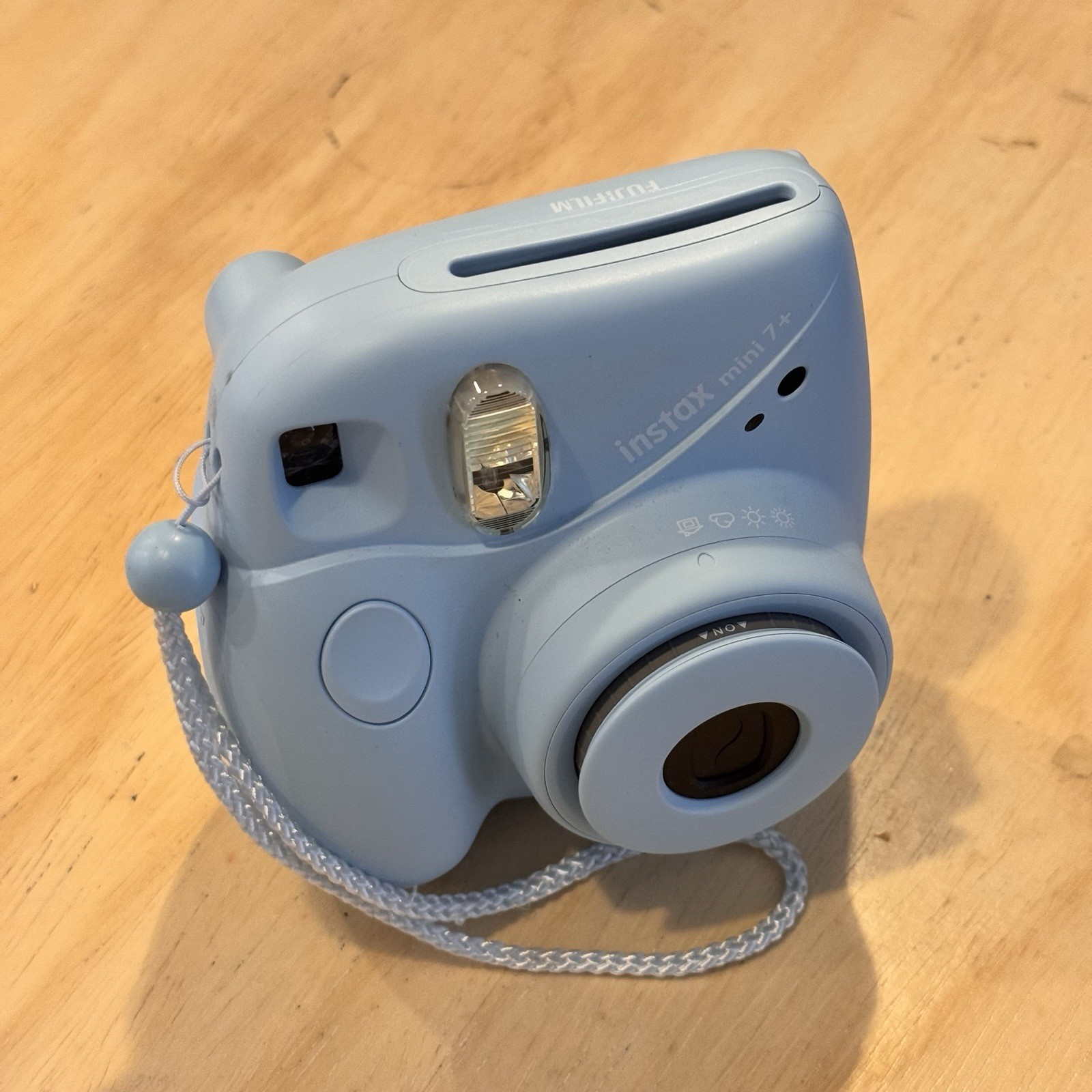 Fujifilm Instax Mini 7 Plus 7+ Instant Camera with Case, Batteries, Film