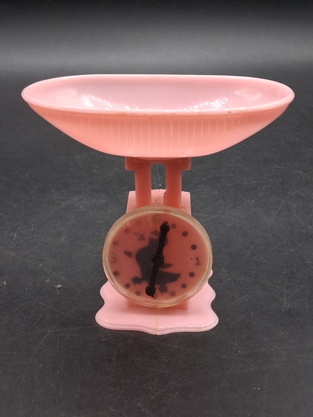 Vintage 1950s Pla-Scale Pink Plastic Toy Scale Works 
