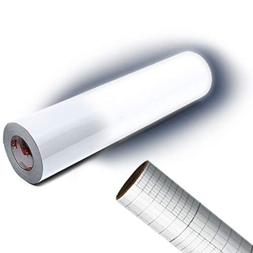 5400 Reflective Craft Safety Vinyl - 12" x 24" Self-Adhesive Roll for Vinyl C...