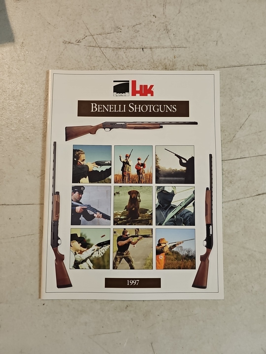 1997 HK “Heckler & Koch”  Benelli Shotguns CATALOG 