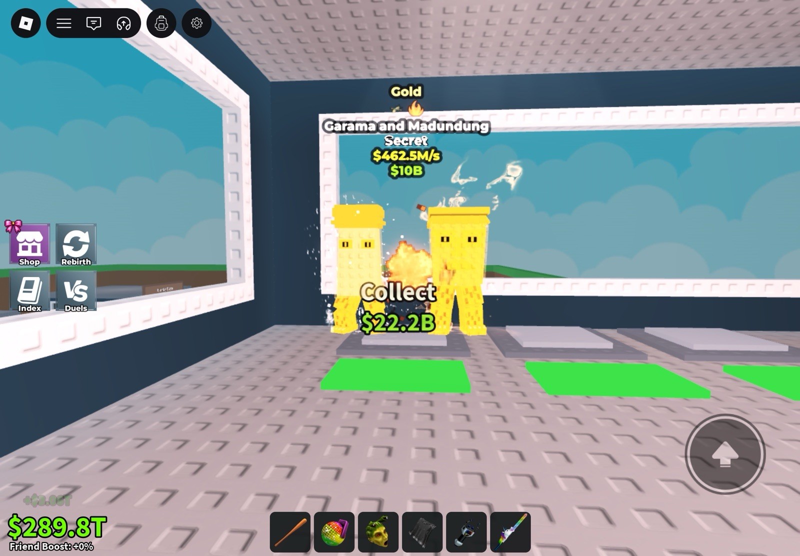 Gold Garama and Madundung Secret SAB  $462.5M/s $10B Roblox