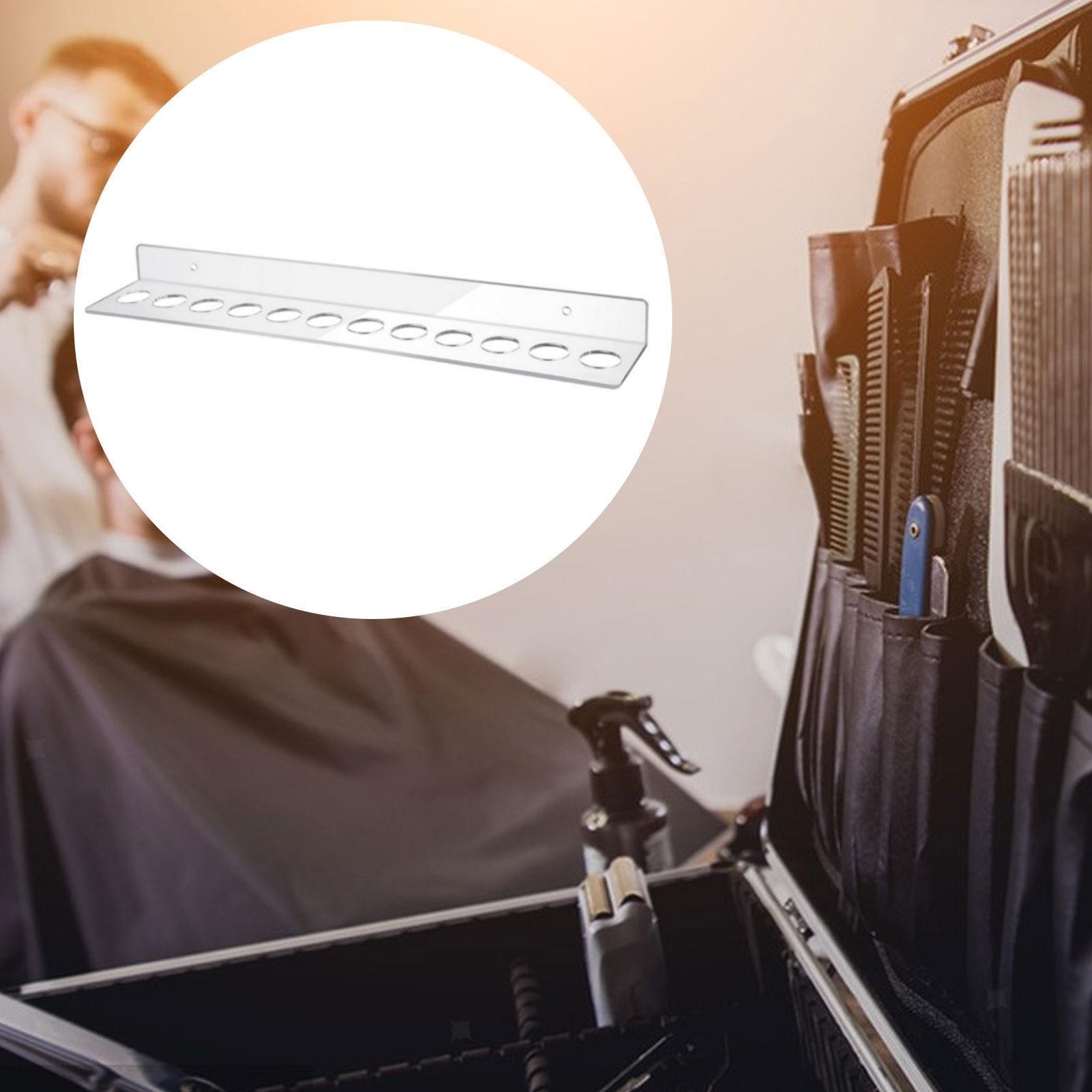 Scissors Holder 12 Slot Tool Rack for Stylist Acrylic Scissors Holder Rack Shear