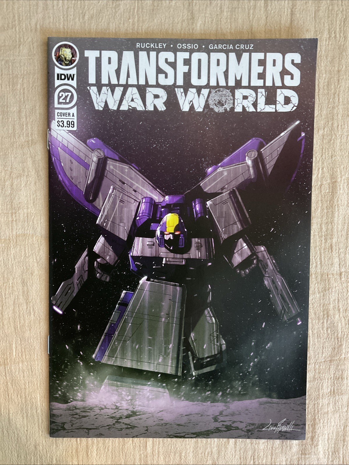IDW Comics Transformers: War World #27 2021