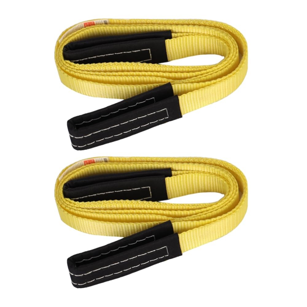 Xstrap standard 2pk 1''x 8ft lift sling web strap/wear guard end heavy duty