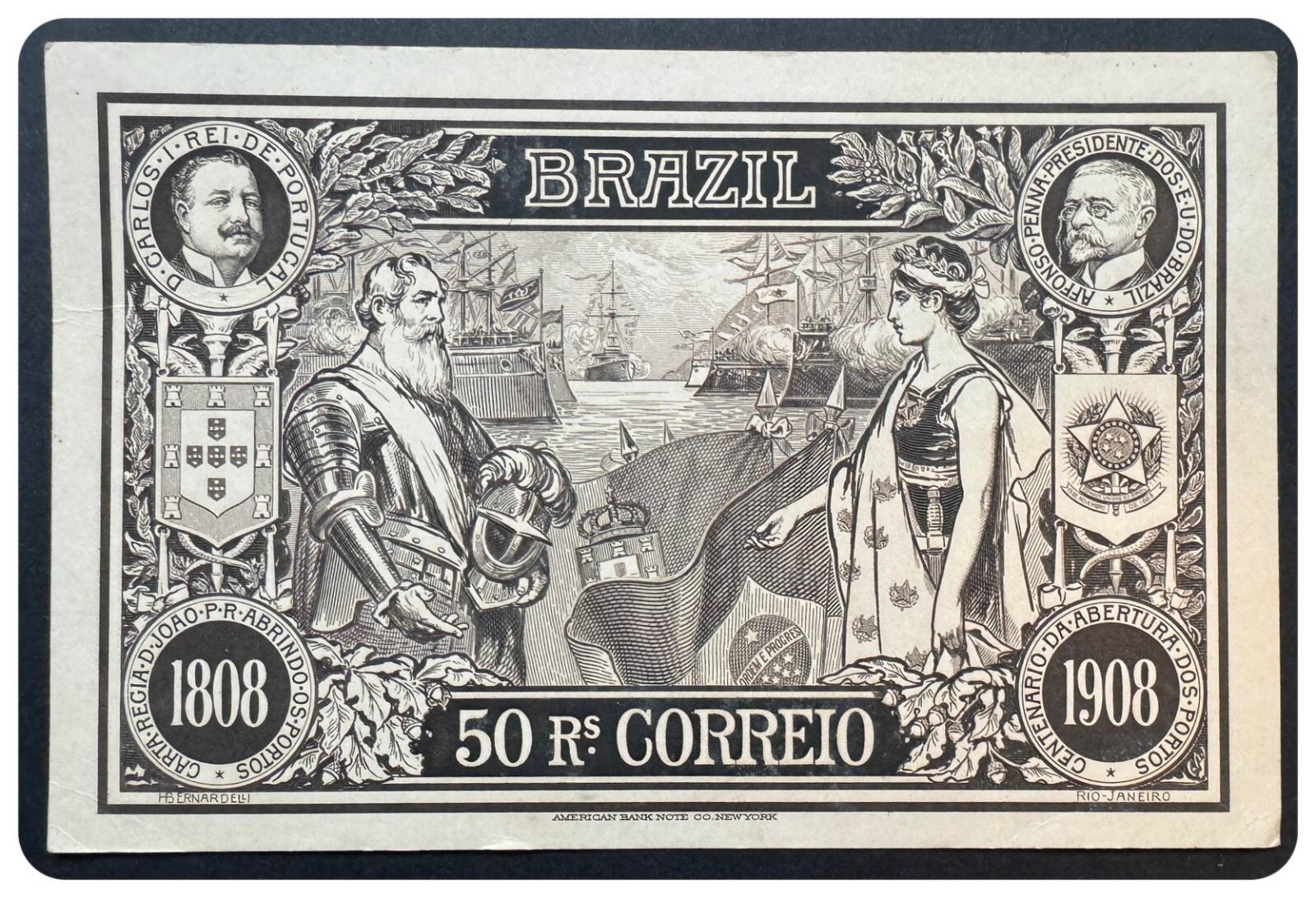 Brazil | 1908 | SG n/a | Fine Postal Card