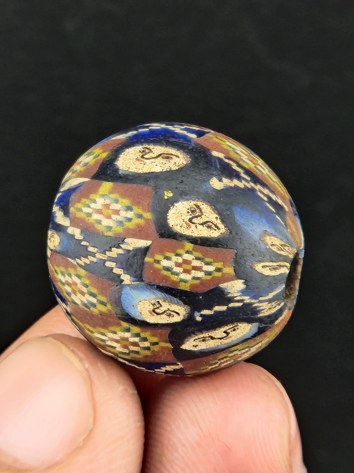 beautiful Venetian Antique african glass beads old Beads