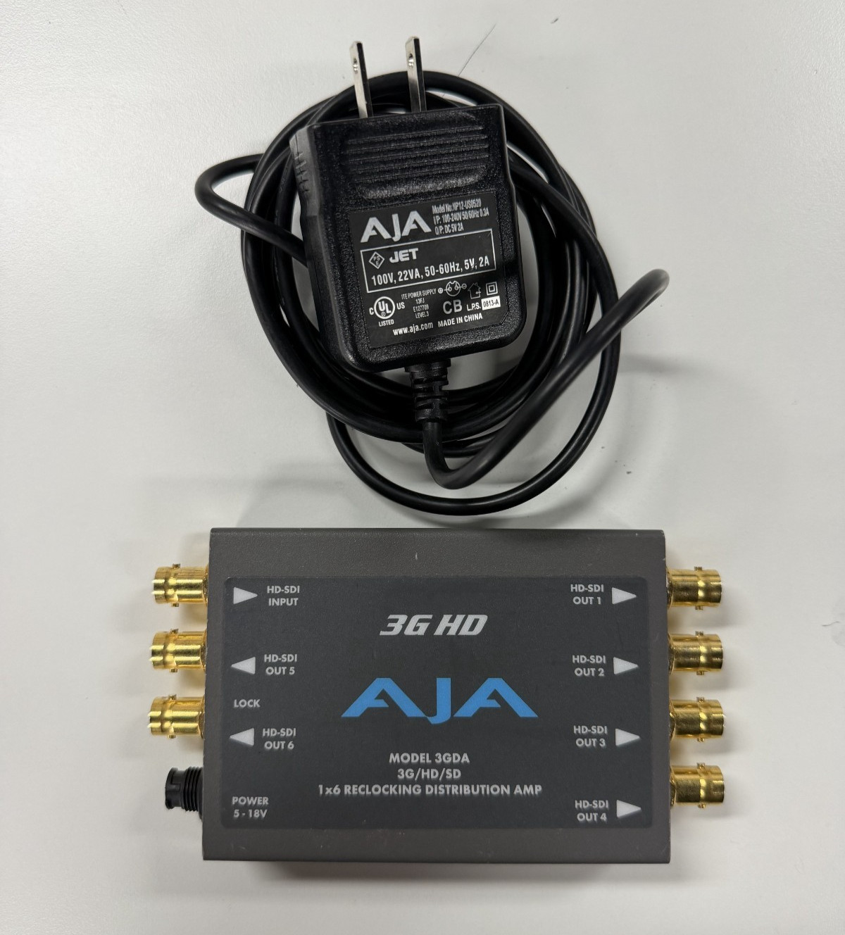 3GDA 3G/HD/SD 1x6 Distribution Amplifier | AJA