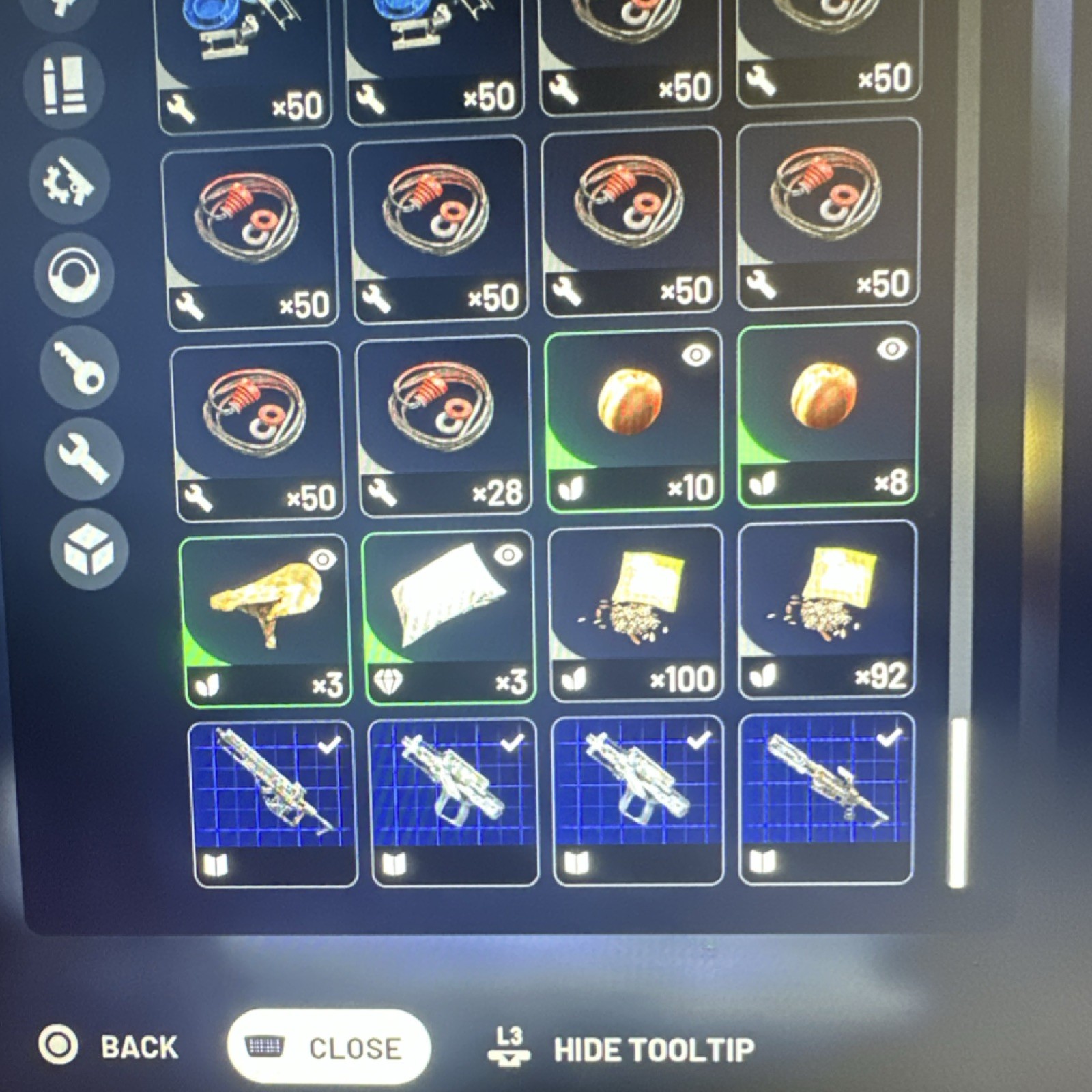 ( Arc raiders ) blueprints: Vulcano , Bobcat , Bettina .