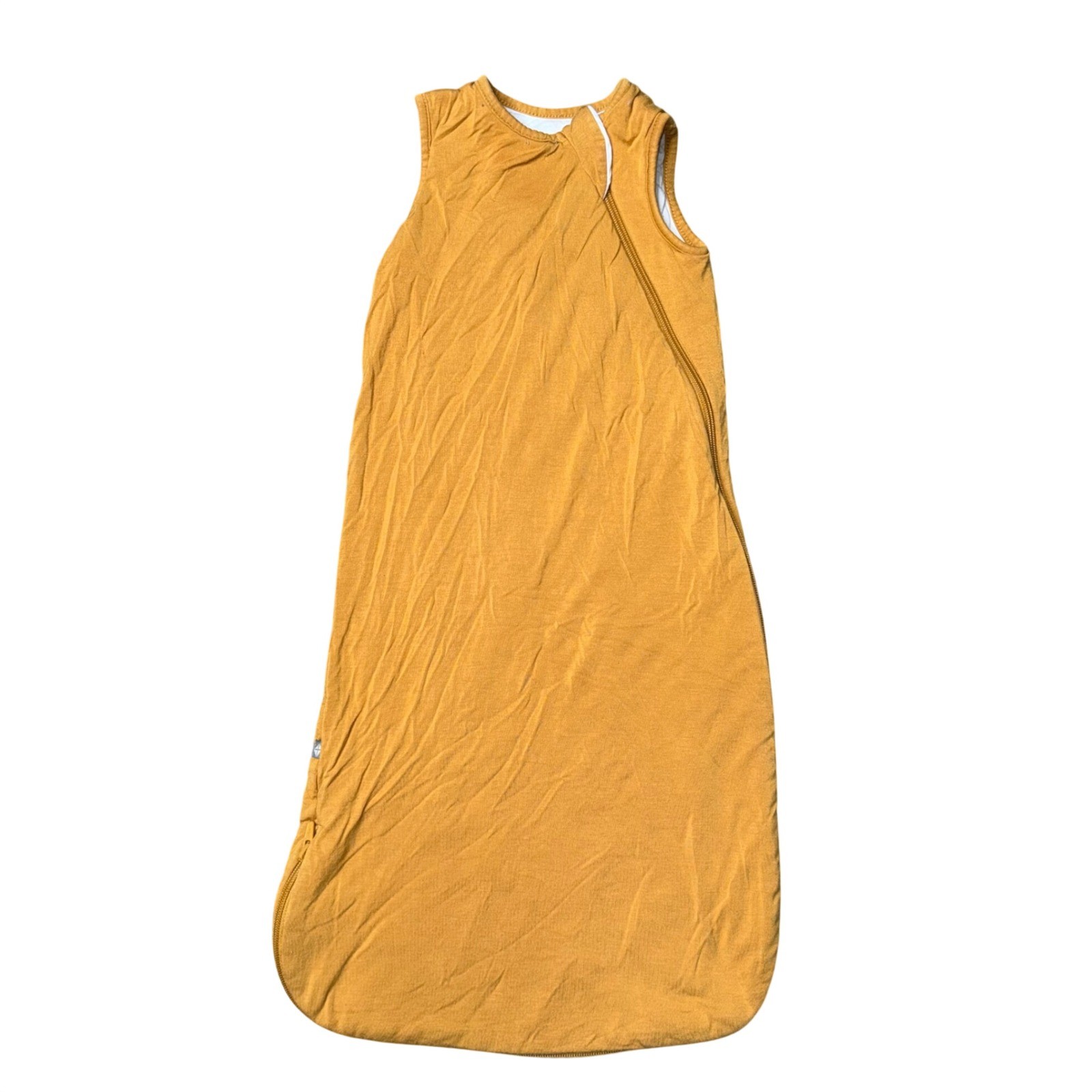 Kyte Baby Sleep Bag Kids Small Mustard Yellow Good 1.0 TOG Bamboo Rayon Sack