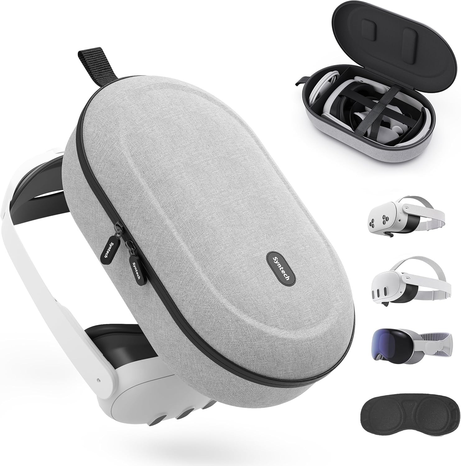 Syntech Hard Carrying Case Compatible with Meta Quest 3S/Quest 3/Oculus Quest 2/