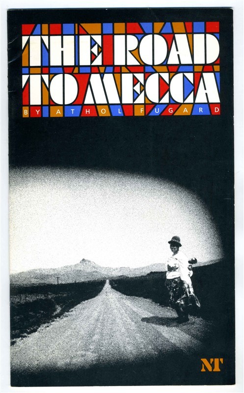 The Road to Meccas Program Athol Fugard Lyttelton Theatre London 1980's