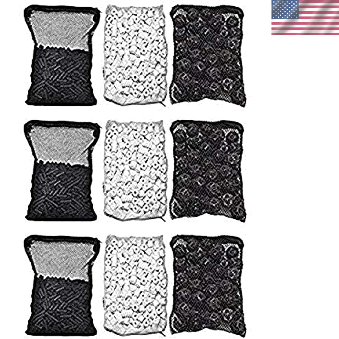 Aquarium Filter Media Kits Triple Pack