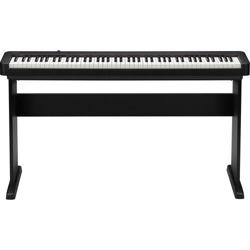 Casio CS-470P Matching Wood Stand with 3 Fixed Pedals for CDP-S Keyboards