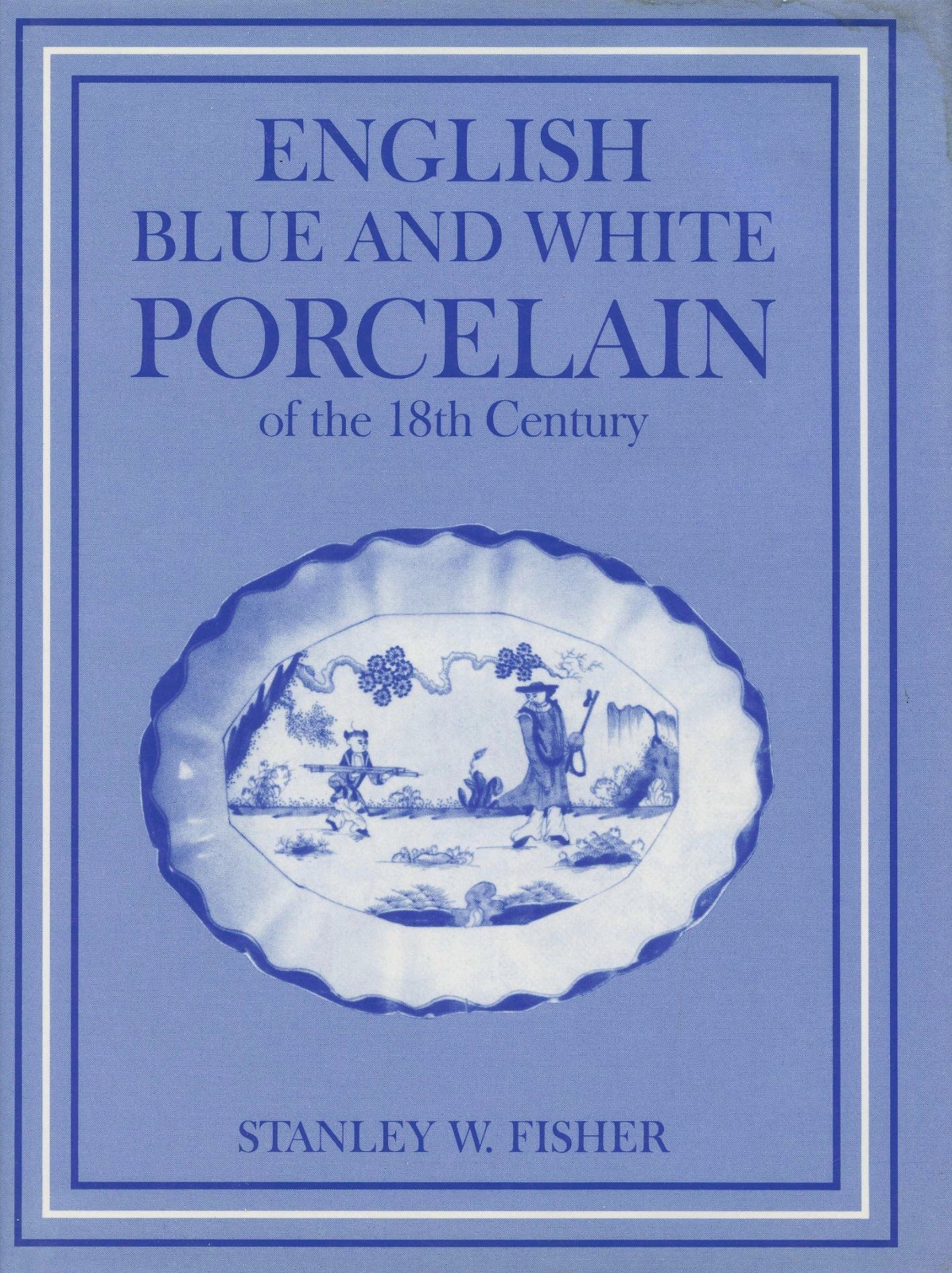 Antique 18th C English Blue White Porcelain incl. Makers Marks /Book