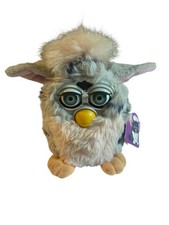 VTG 1998 Tiger Electronic Furby Brown Tan White Stripe Spot NOS Model 70-800