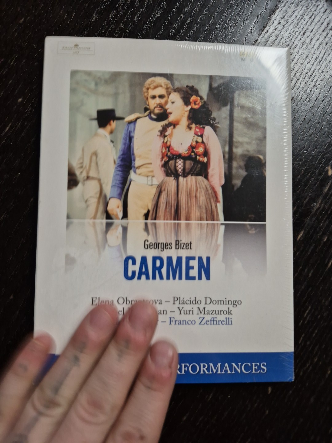 Carmen at Wiener Staatsoper 1978 (DVD, 2015) Full Screen Placido Domingo