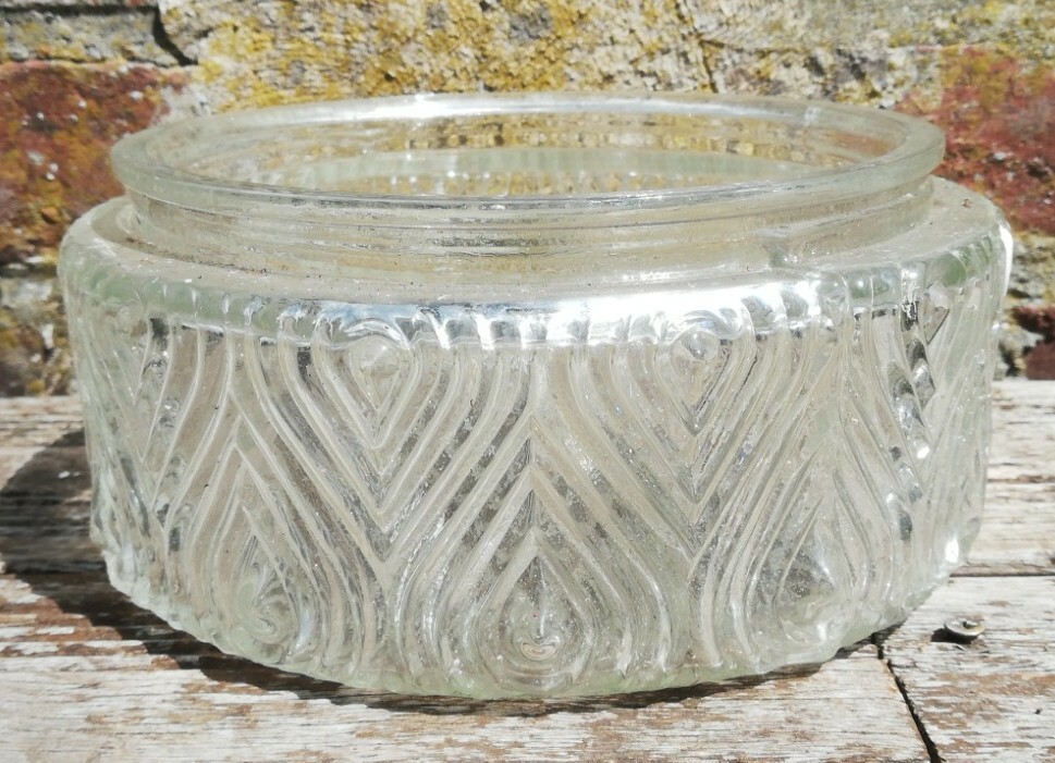 Antique Ceiling Light,( Vase) ,Art Deco, Vintage, Decoration, D17, 5cm H 8,5 CM