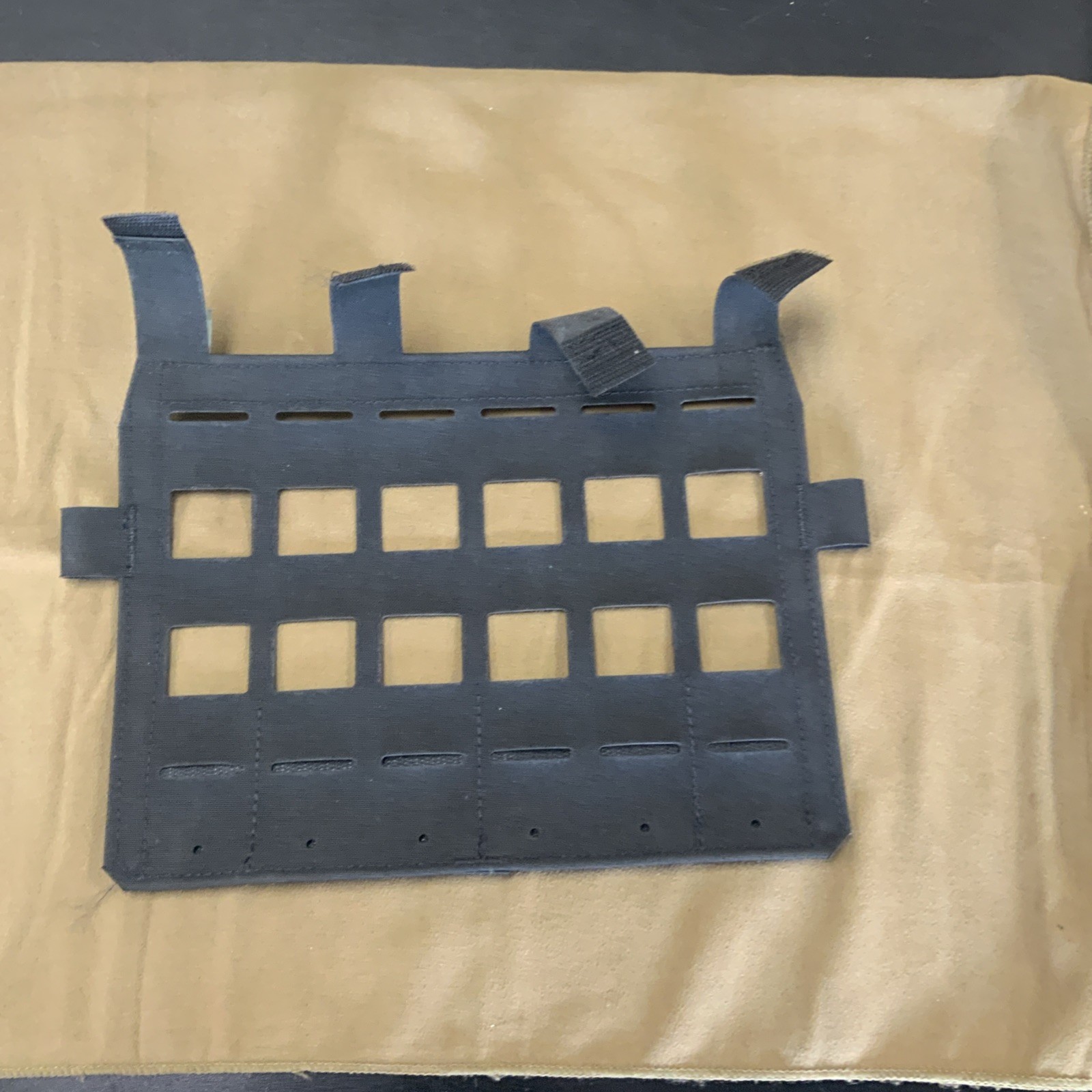 Crye Precision - AirLite Detachable Flap Molle Panel - Black