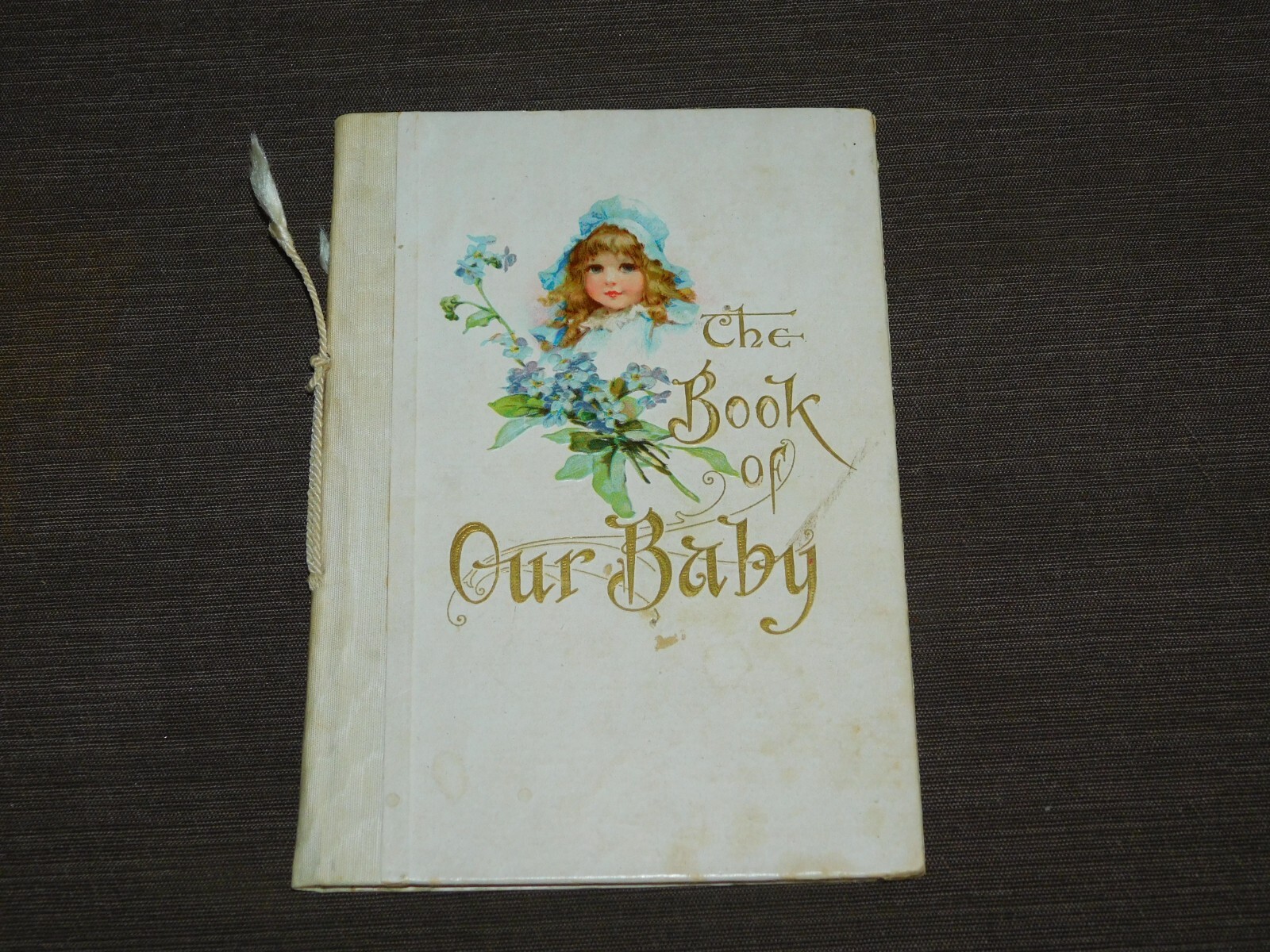 VINTAGE 1910   1912 BIRTH  BOOK OF OUR BABY HAZEL ELIZABETH WHITE AMSTERDAM NY