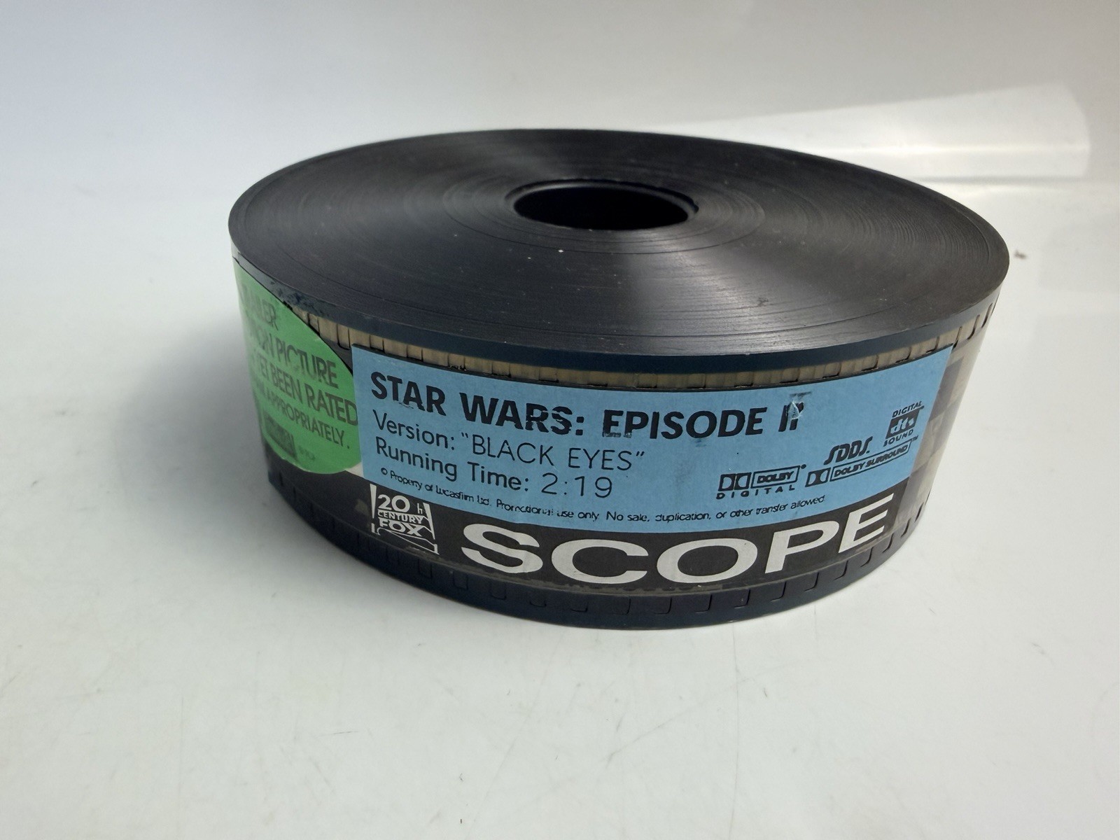 STAR WARS: EPISODE II BLACK EYES Film Roll trailer 2:19