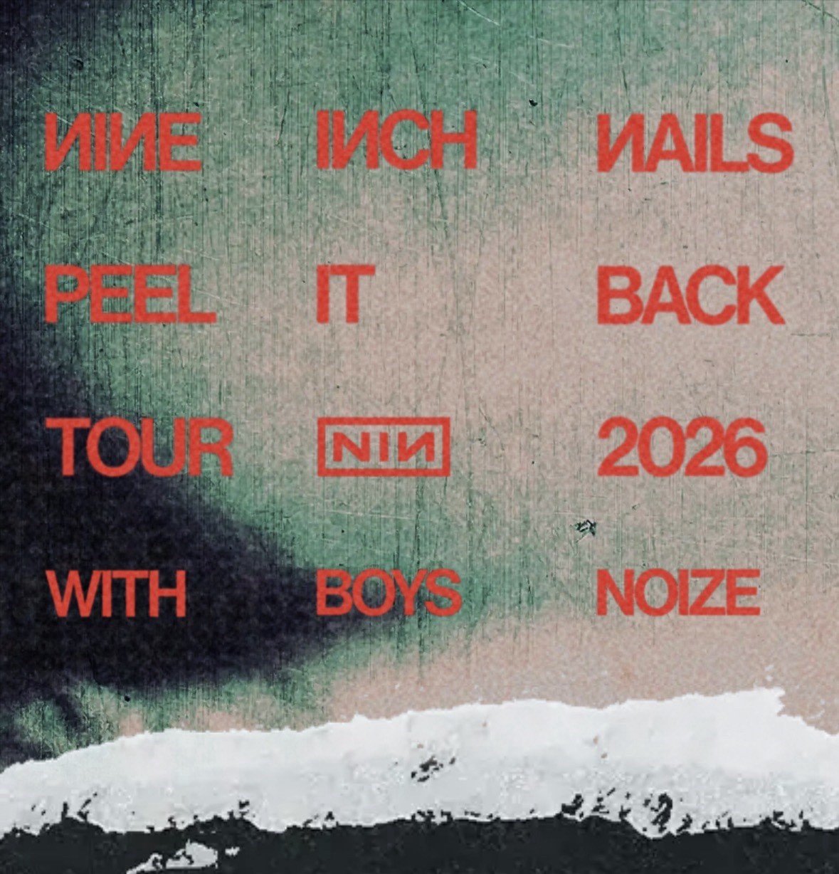 Nine Inch Nails Peel it Back Tour tickets! March 10th Anaheim, CA.