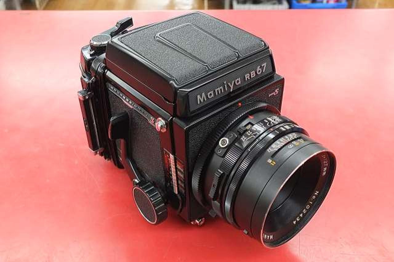MAMIYA RB67 PROS Camera Body & 127mm F3.8 Lens Used From Japan