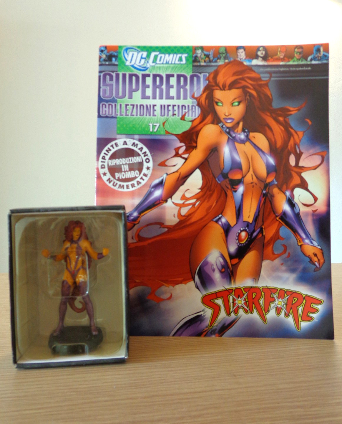 DC Comics Lead Superheroes No.17 Starfire NEW Eaglemoss Paper ▓