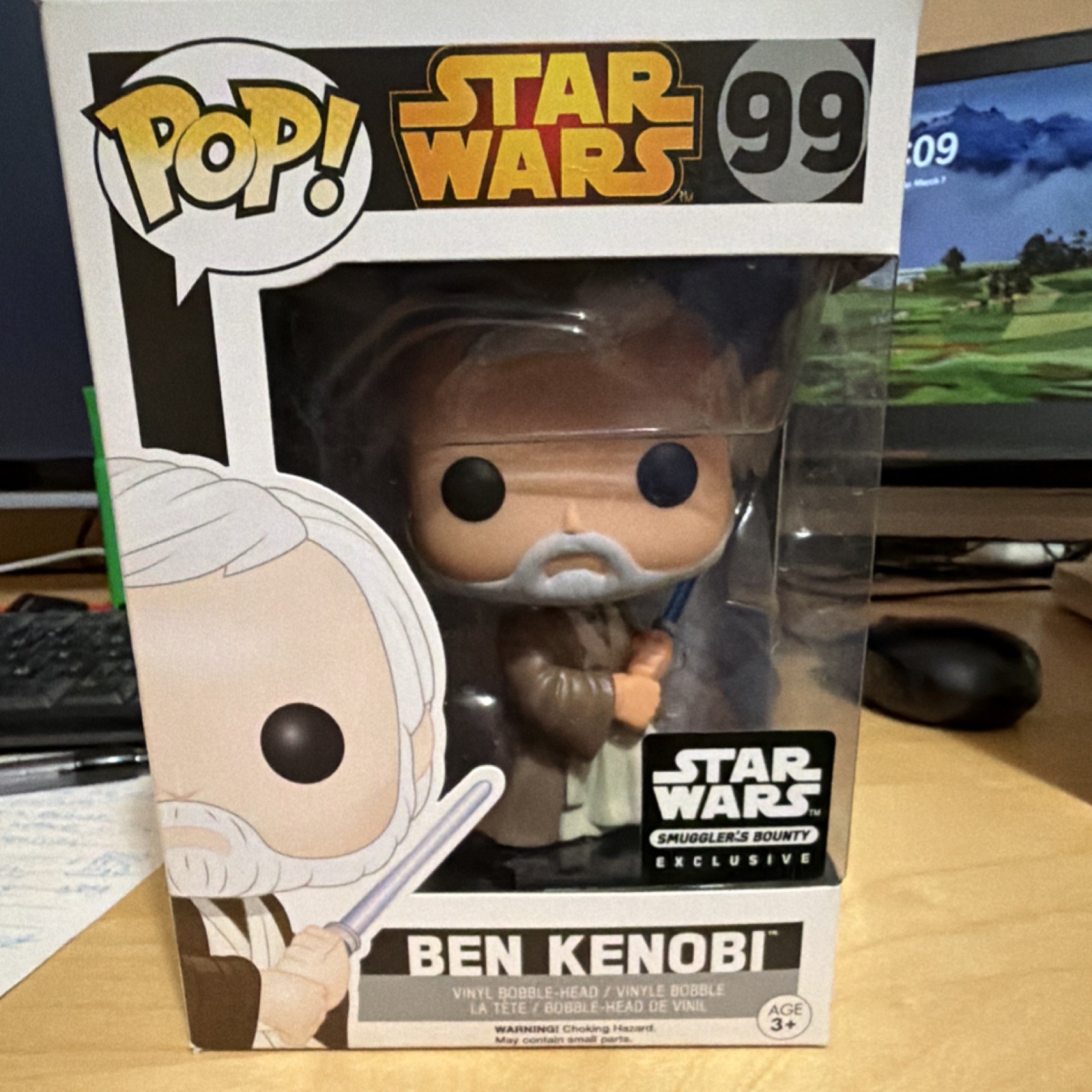 Funko Pop! Vinyl Star Wars Ben Kenobi #99 Smuggler's Bounty Exclusive Bobblehead